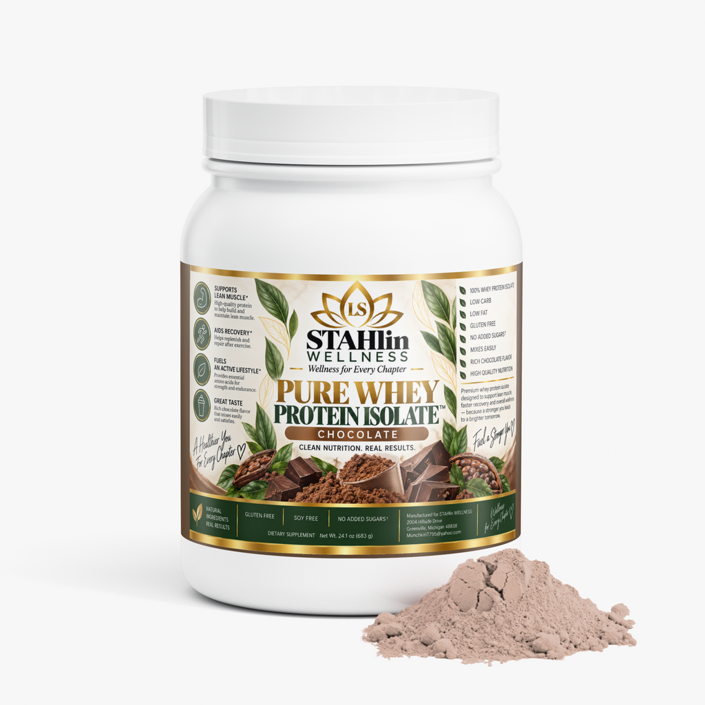 Pure3 100% Whey Protein Isolate (Chocolate) | STAHlin RADIANCE