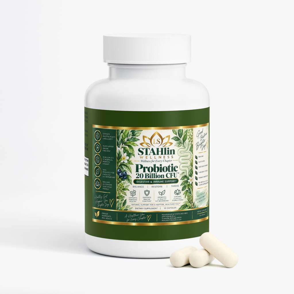Probiotic 20 Billion | STAHlin RADIANCE