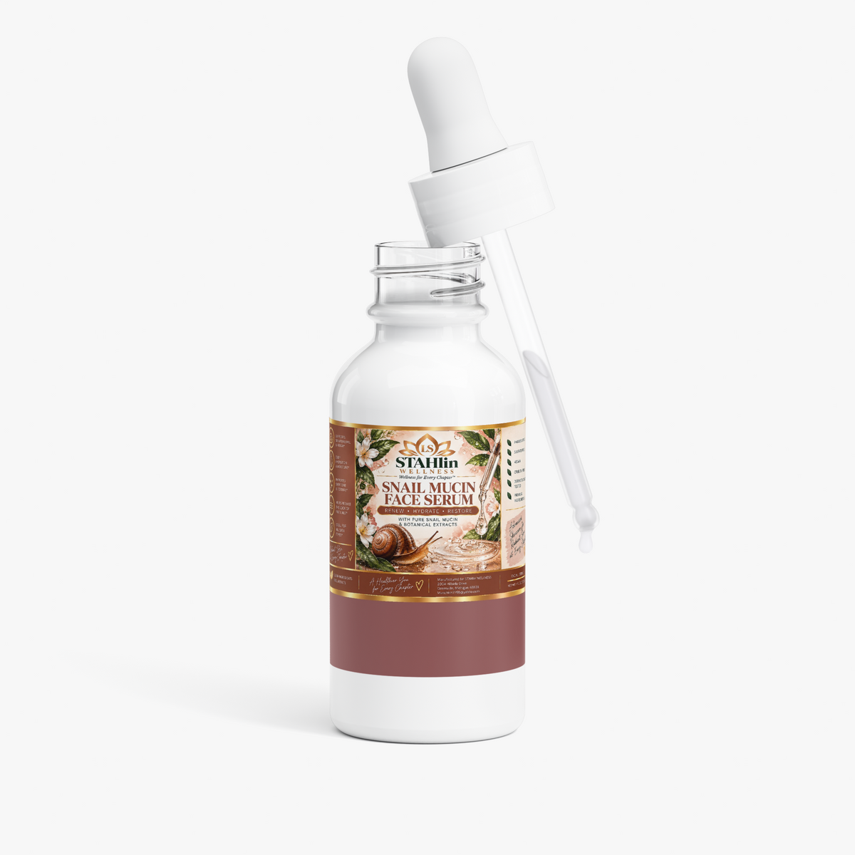 Snail Mucin Face Serum | STAHlin RADIANCE