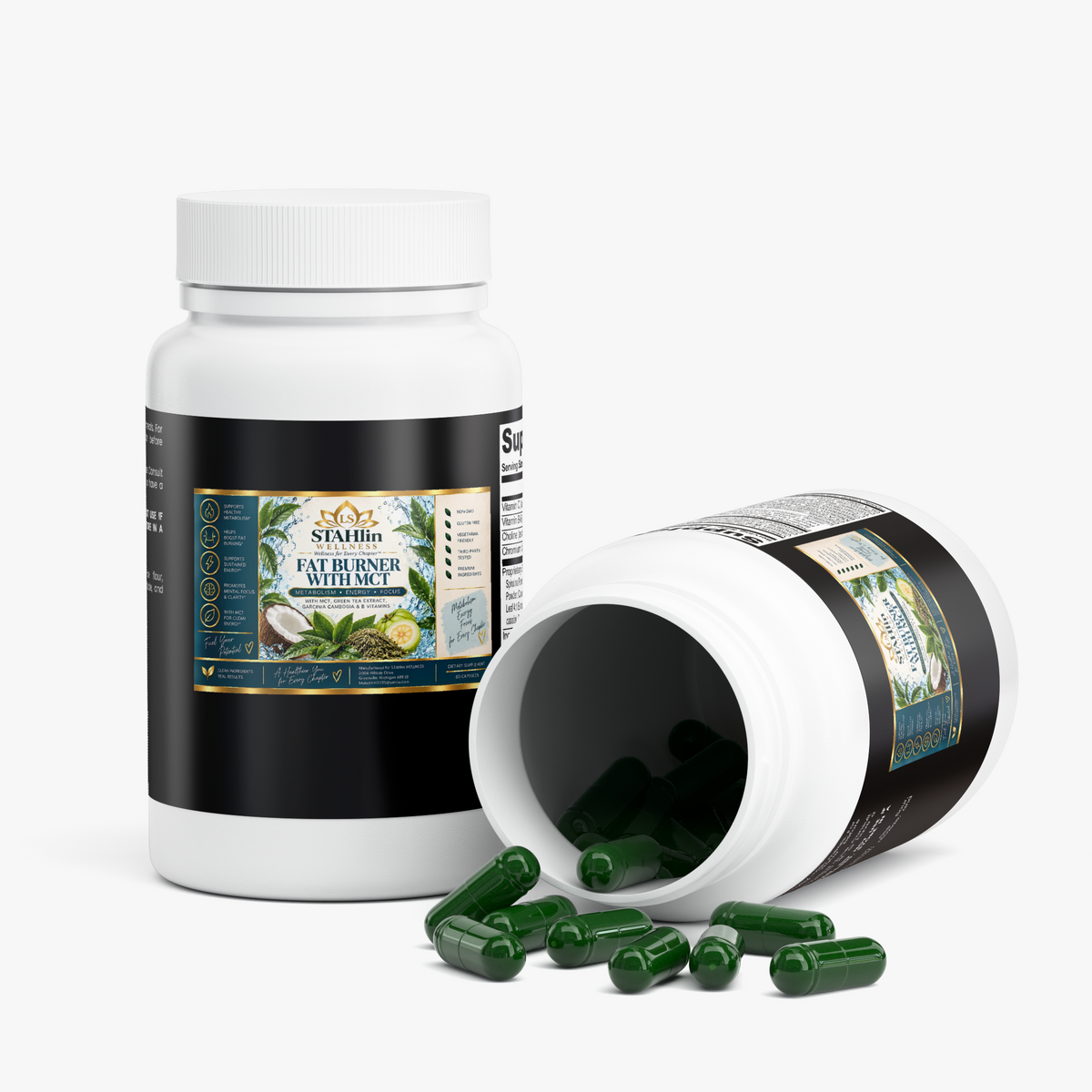 Fat Burner with MCT | STAHlin RADIANCE