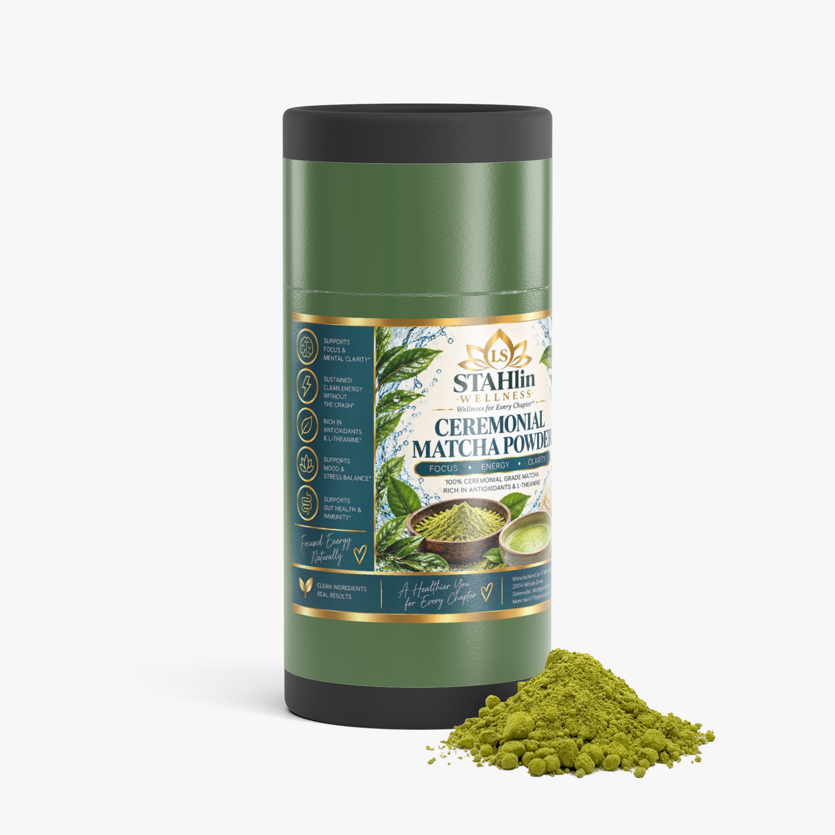 Ceremonial Matcha Powder | STAHlin RADIANCE