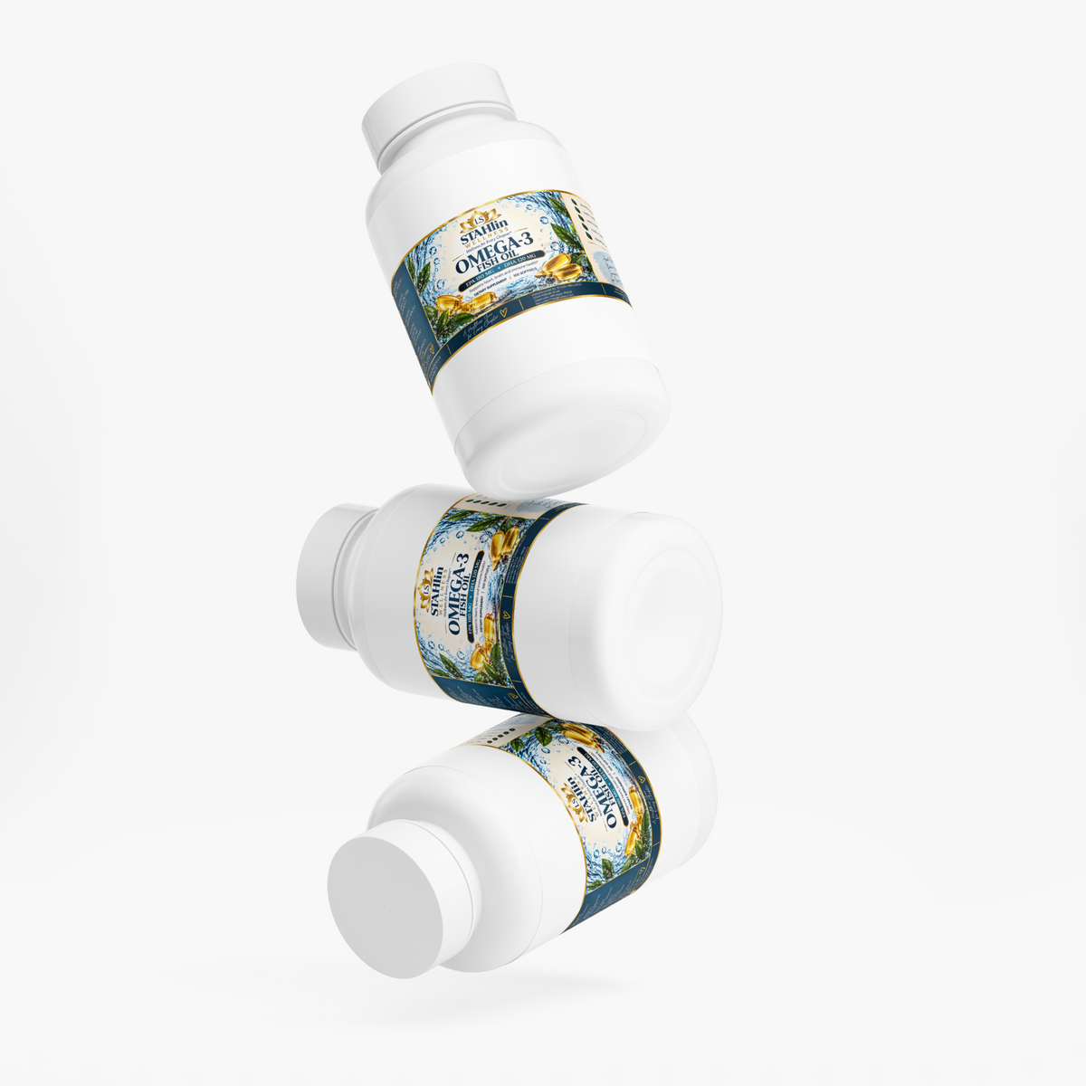 Omega-3 EPA 180mg + DHA 120mg | STAHlin RADIANCE
