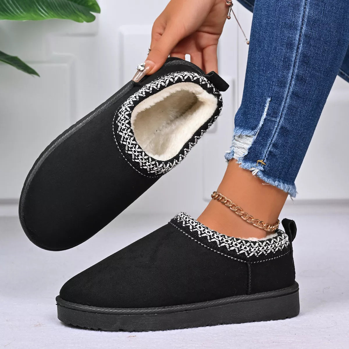 Round Toe Platform Ankle Boots | STAHlin RADIANCE