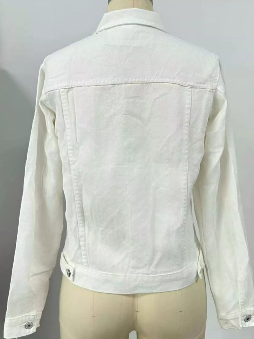Slim-Fit Button Up Denim Jacket | STAHlin RADIANCE