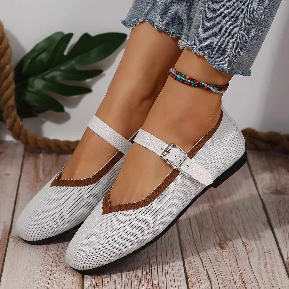 Round Toe Mesh Slip-Ons | STAHlin RADIANCE