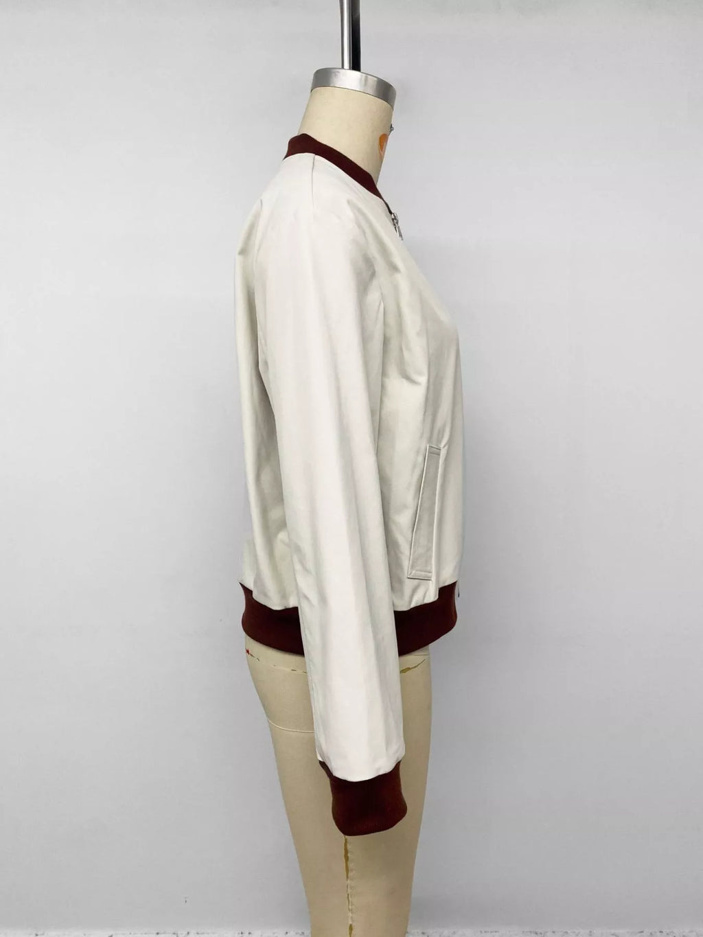 Contrast Trim Zip Up Jacket | STAHlin RADIANCE