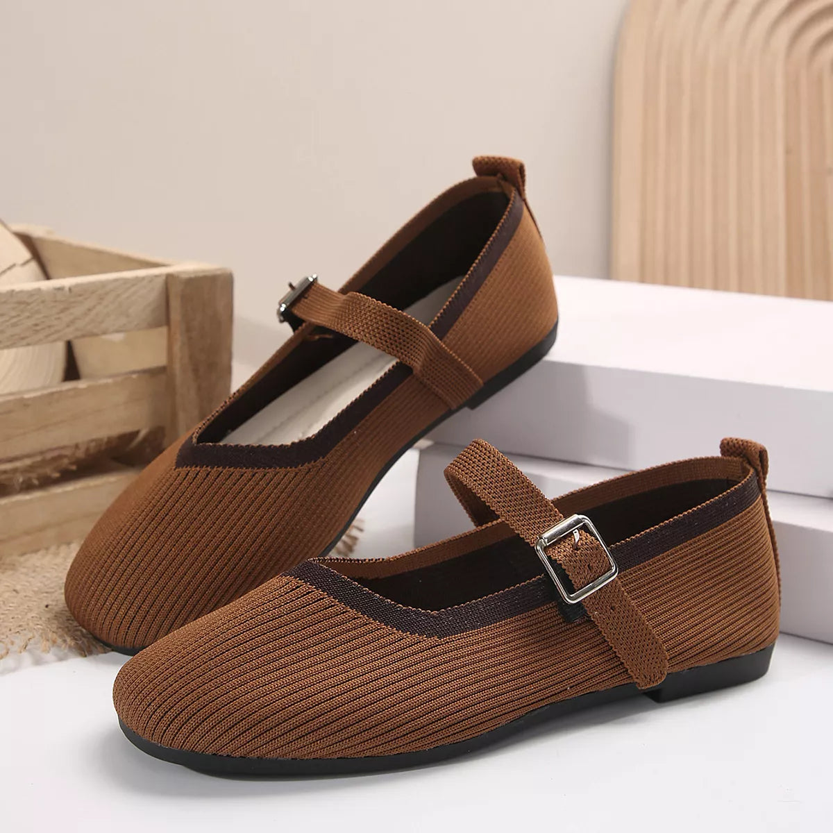 Round Toe Mesh Slip-Ons | STAHlin RADIANCE