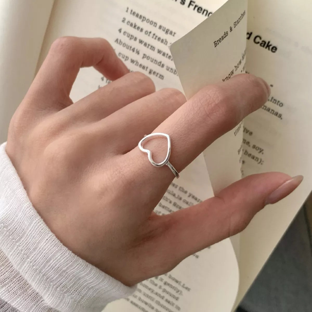 The Sterling Heart Ring | STAHlin RADIANCE