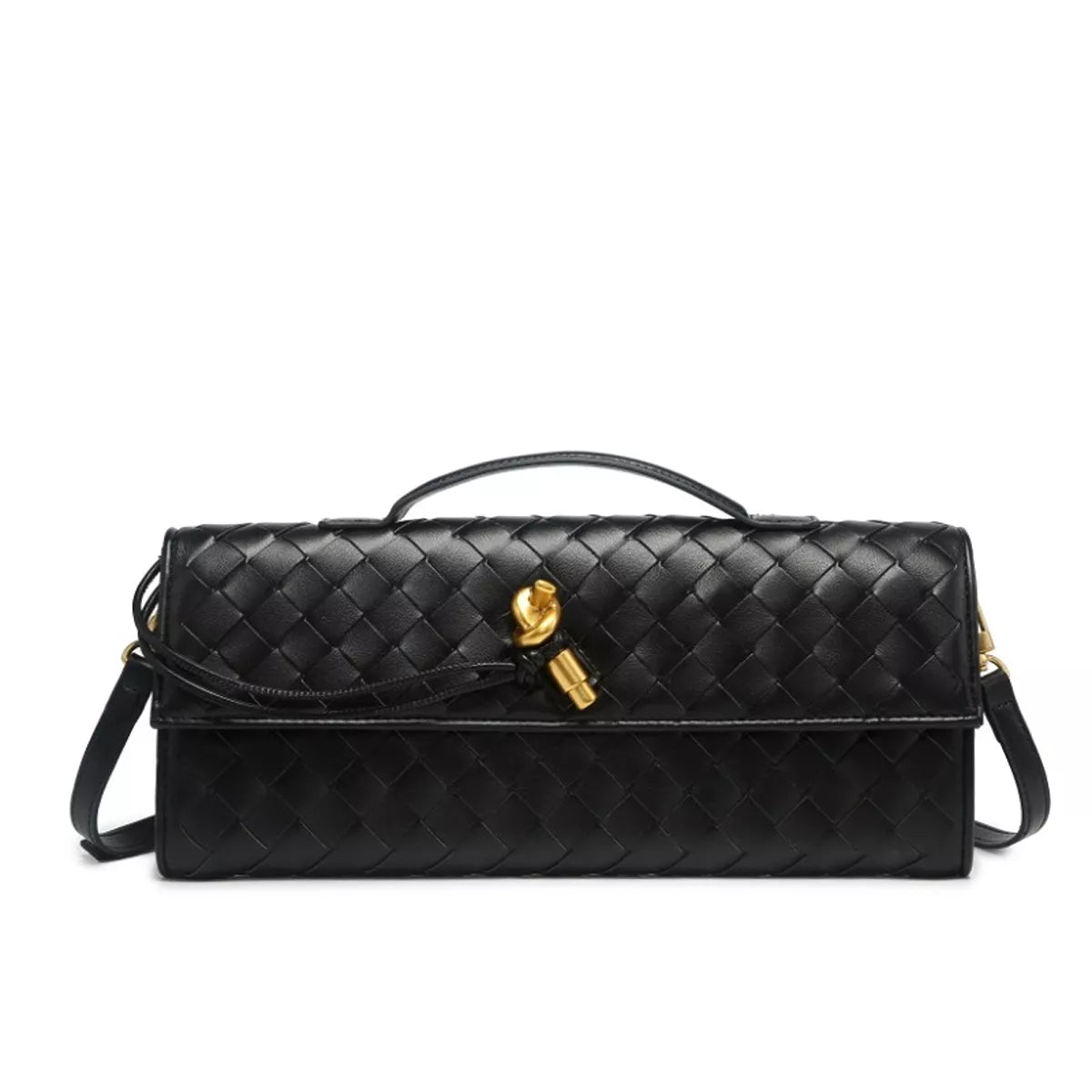 Woven Leather Wristlet | STAHlin RADIANCE