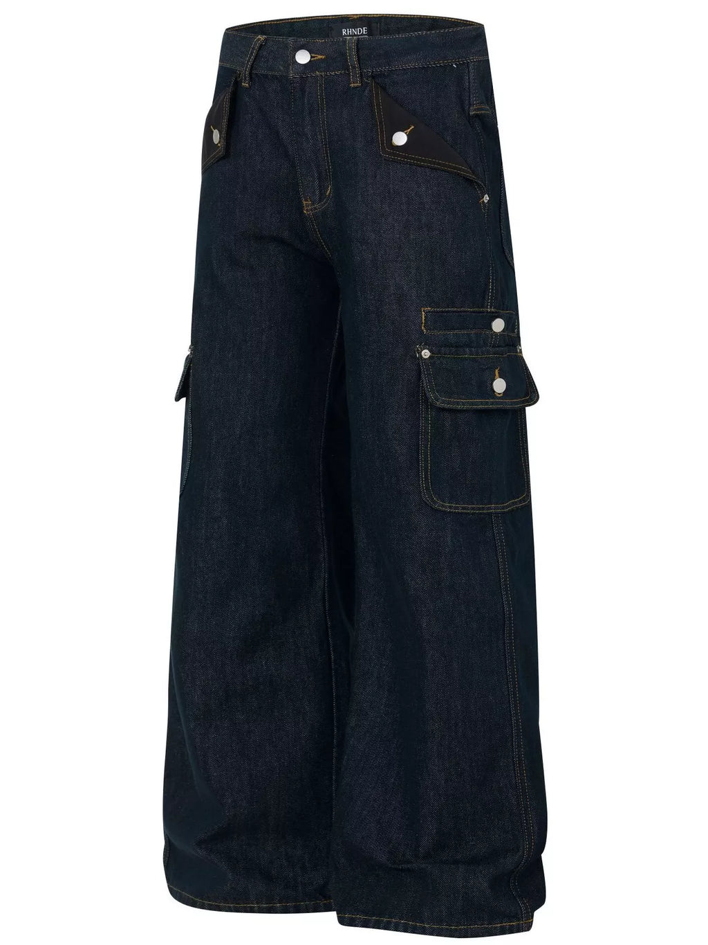 Men's Wide-Leg Cargo Jeans | STAHlin RADIANCE