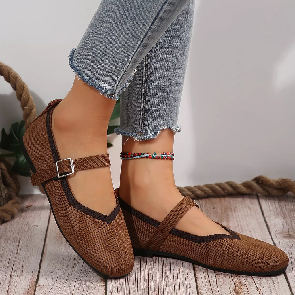 Round Toe Mesh Slip-Ons | STAHlin RADIANCE