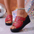 Open Toe Wedge Sandals | STAHlin RADIANCE