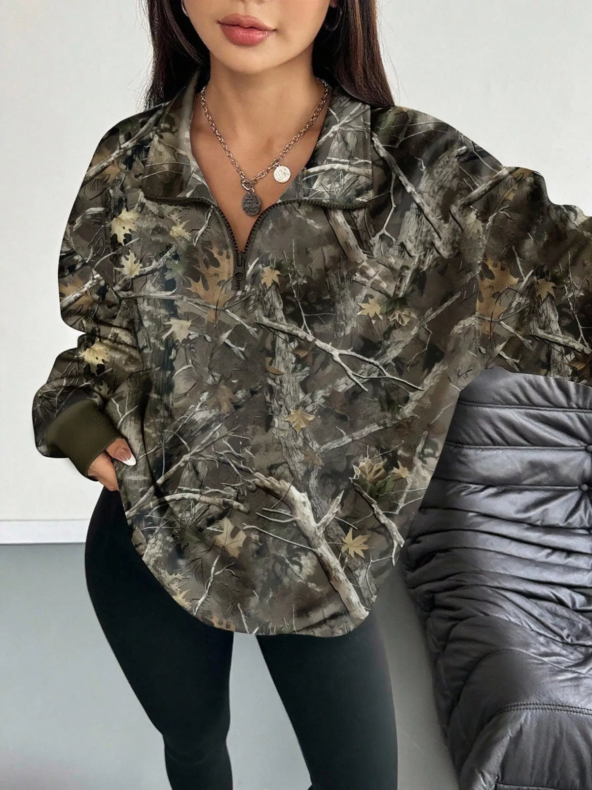The Wren Printed Quarter-Zip | STAHlin RADIANCE