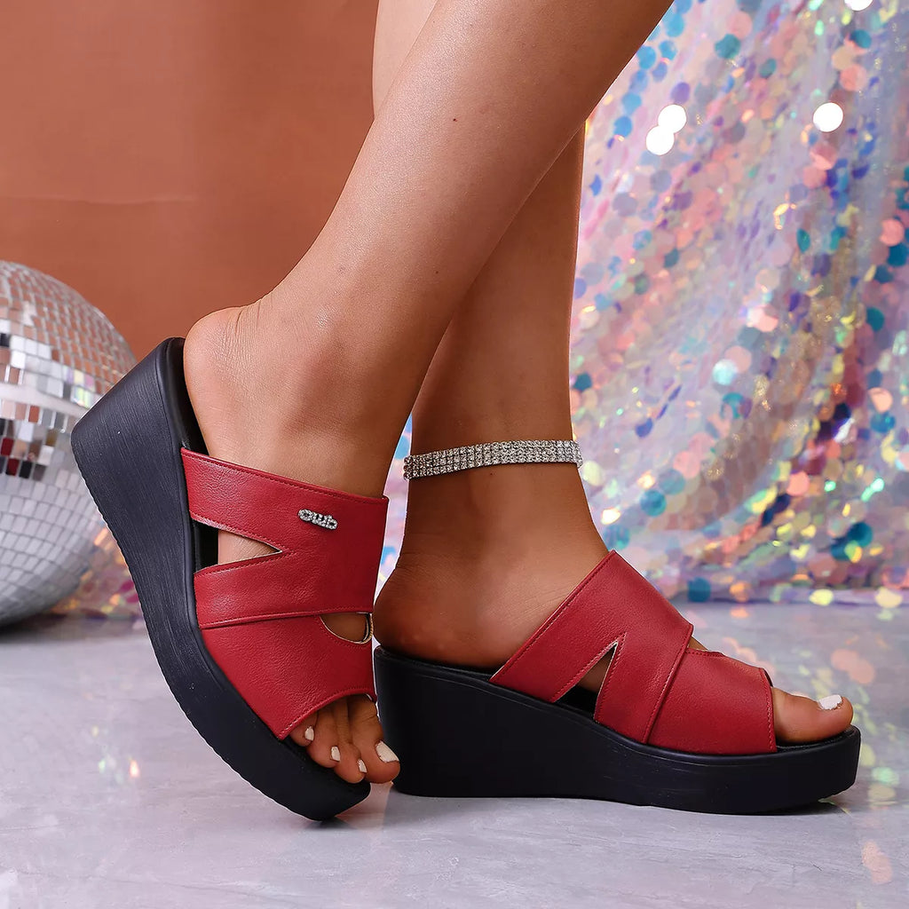 Open Toe Wedge Sandals | STAHlin RADIANCE