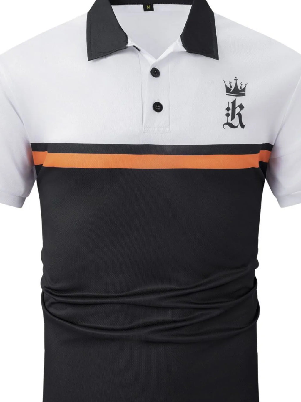 Men's Plus Size Collared Neck Short Sleeve Polo | STAHlin RADIANCE