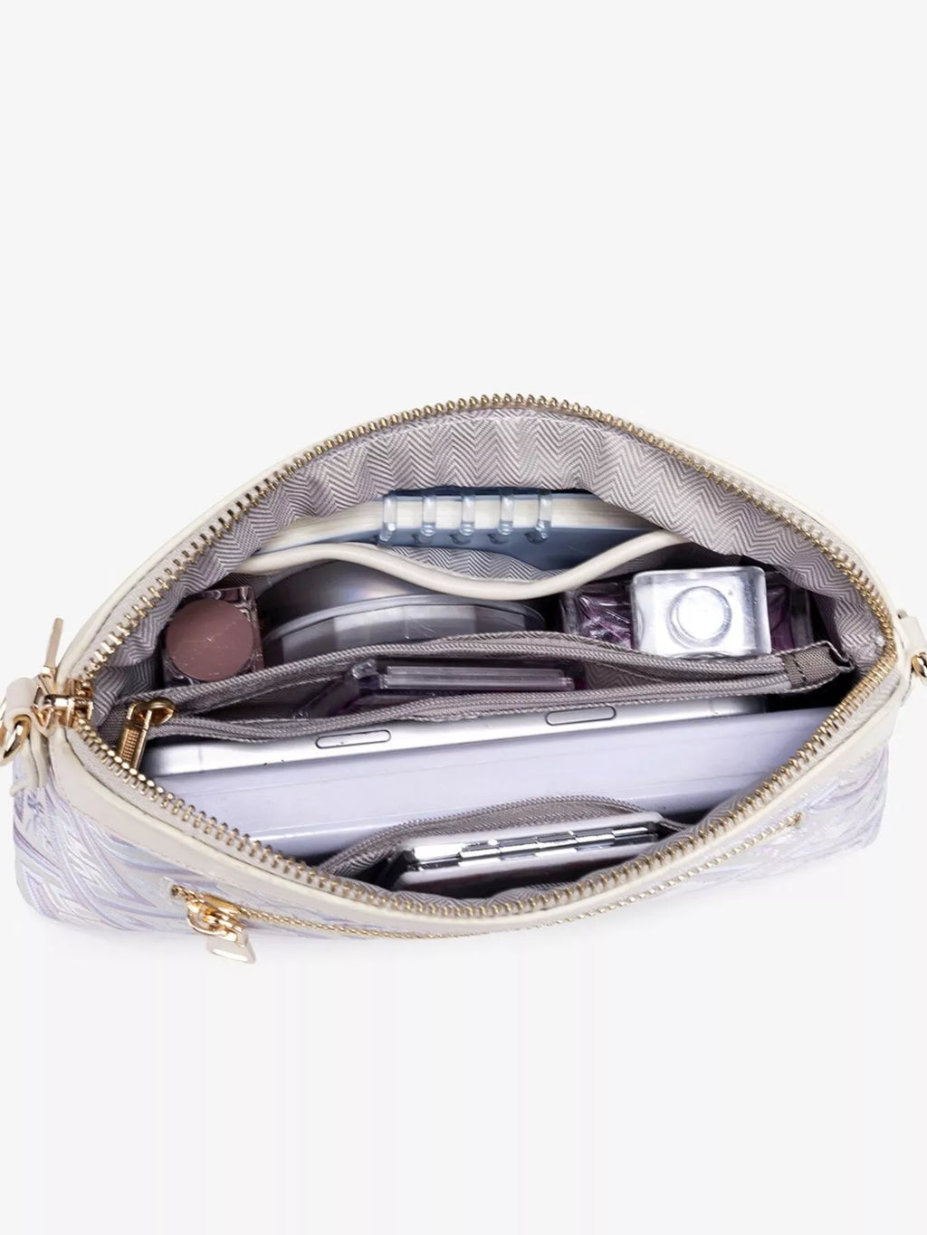 Geometric Pattern Crossbody Bag | STAHlin RADIANCE