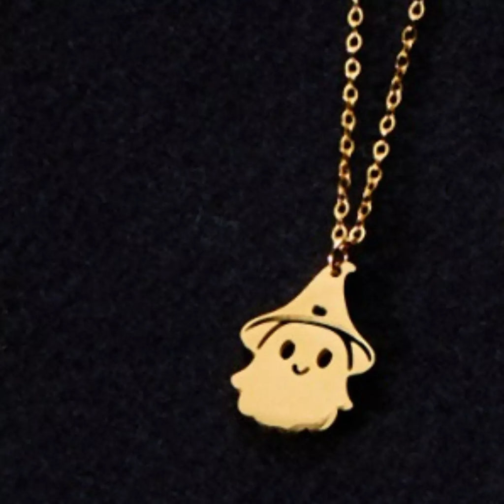 Halloween Ghost Pendant Necklace | STAHlin RADIANCE