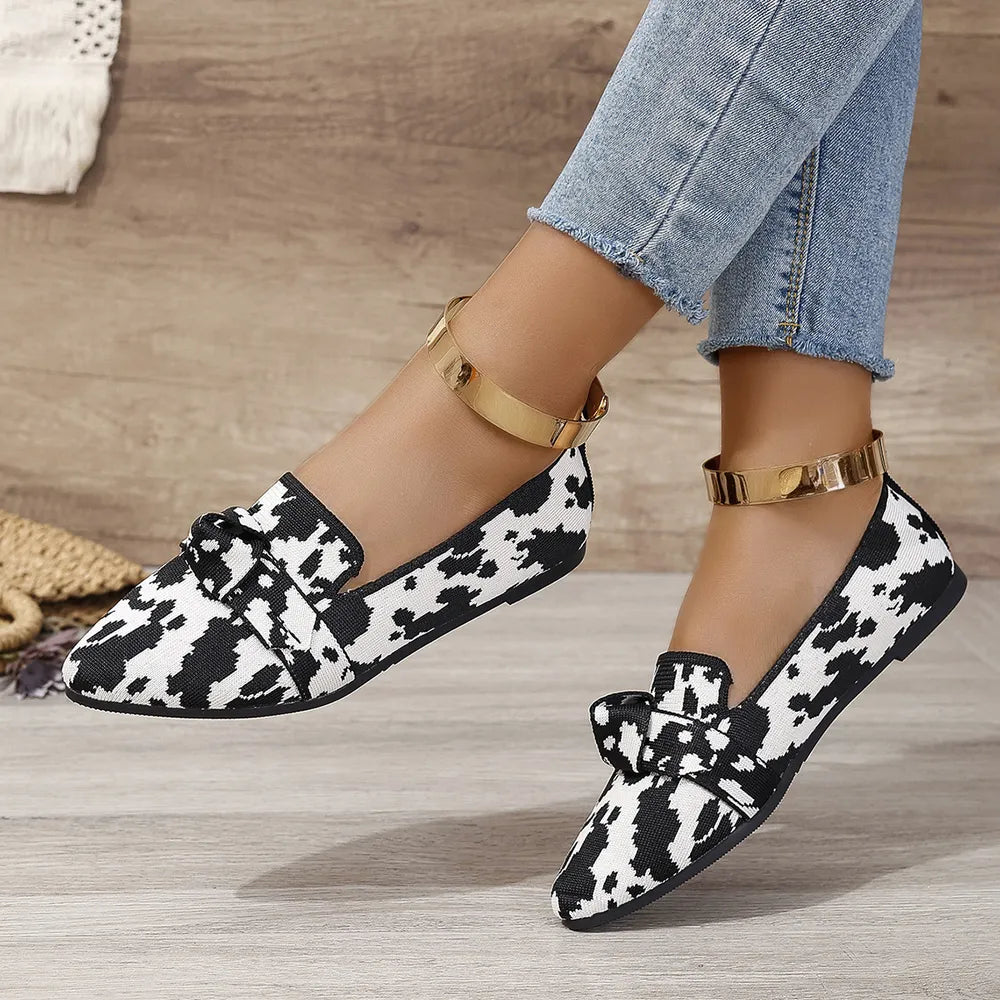 Mesh Point Toe Flat Slip-Ons | STAHlin RADIANCE