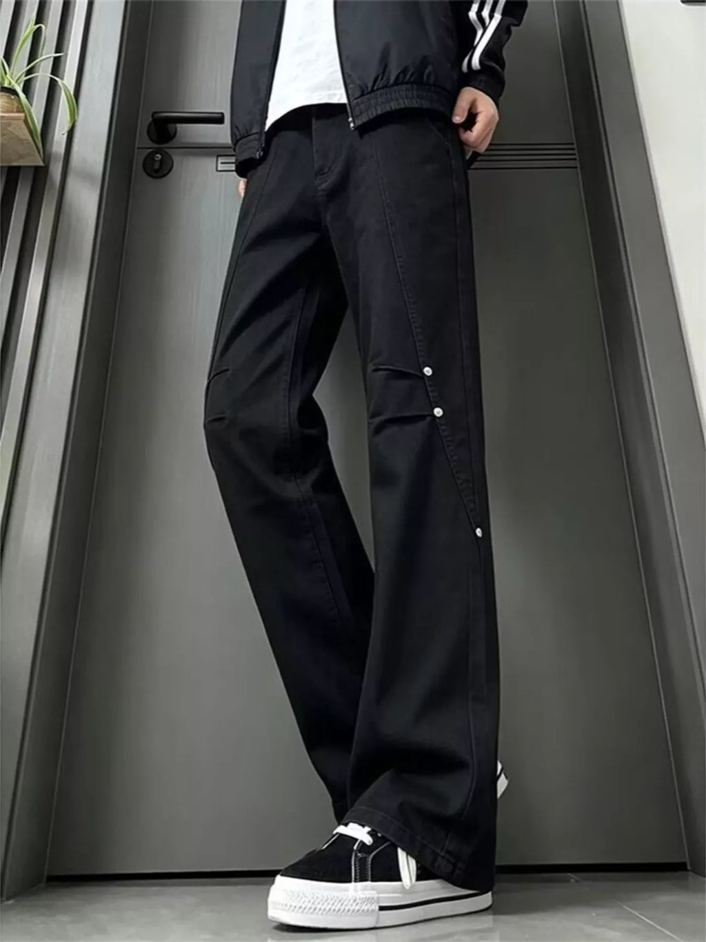 Men's Full Size Vintage Wide-Leg Jeans Plus Size | STAHlin RADIANCE