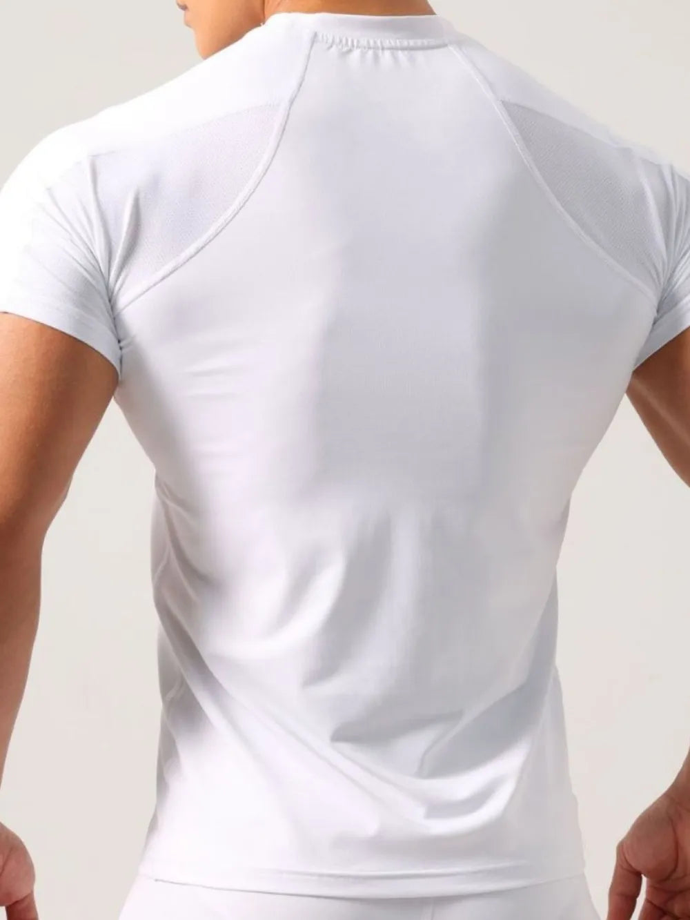 Men's Plus Size Round Neck Short Sleeve T-Shirt | STAHlin RADIANCE