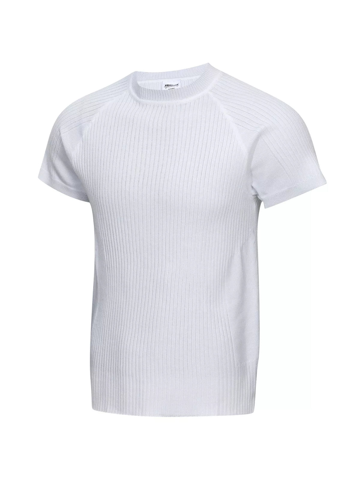 Men's Ribbed Knit Short-Sleeve T-Shirt | STAHlin RADIANCE