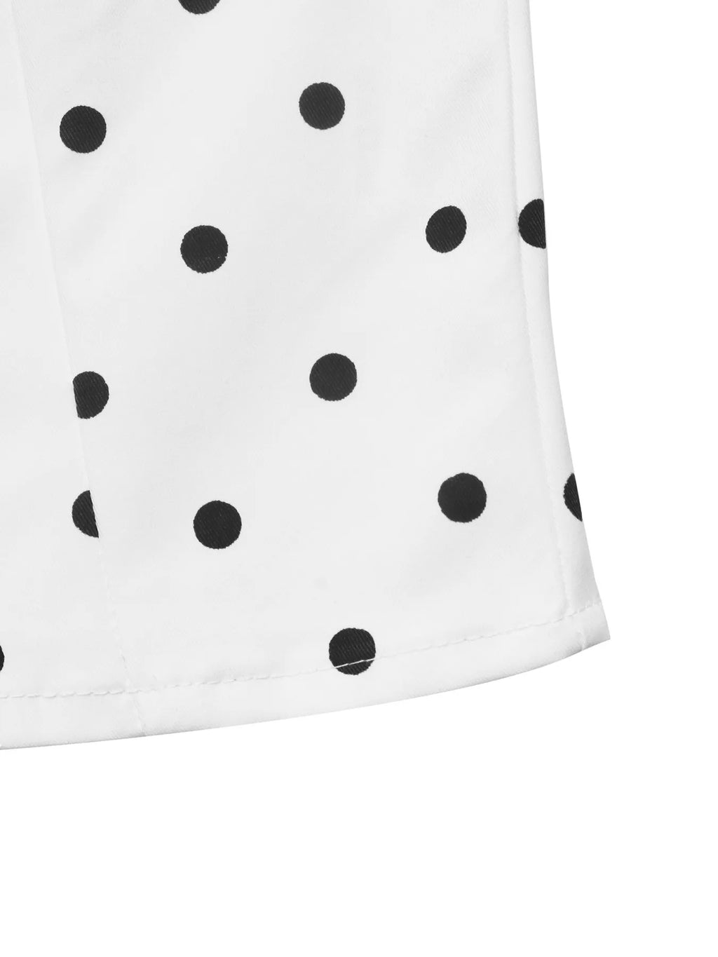 Polka Dot Zip Up Cropped Jacket | STAHlin RADIANCE