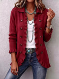 The Eloise Ruffle Cardigan | STAHlin RADIANCE
