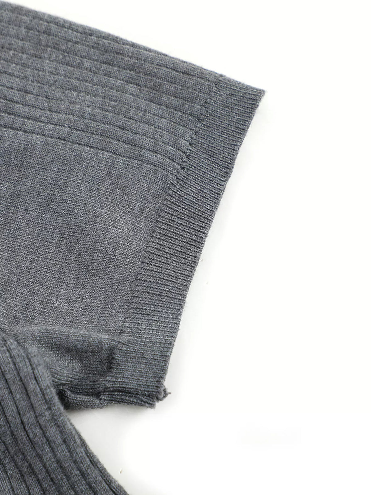 Men's Ribbed Knit Short-Sleeve T-Shirt | STAHlin RADIANCE