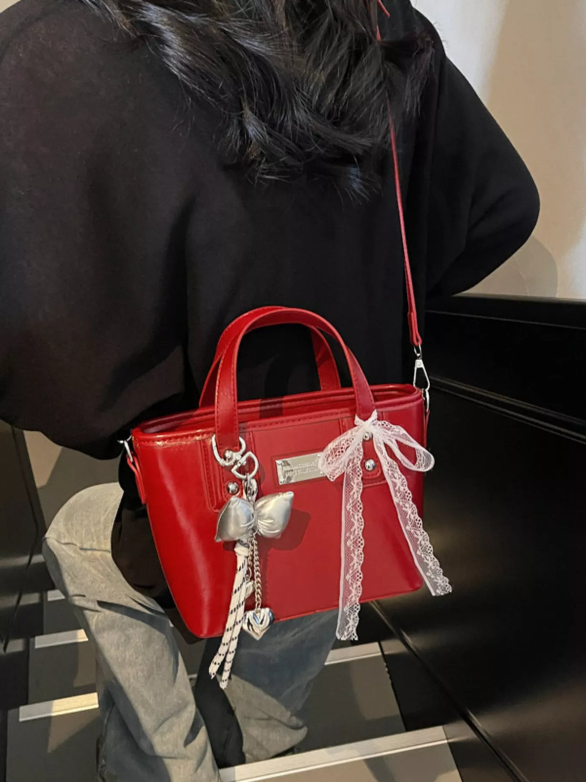 PU Leather Crossbody Bag | STAHlin RADIANCE