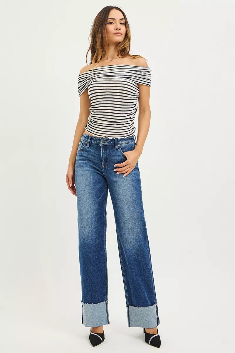 The Nova RISEN Wide Straight Jeans | STAHlin RADIANCE