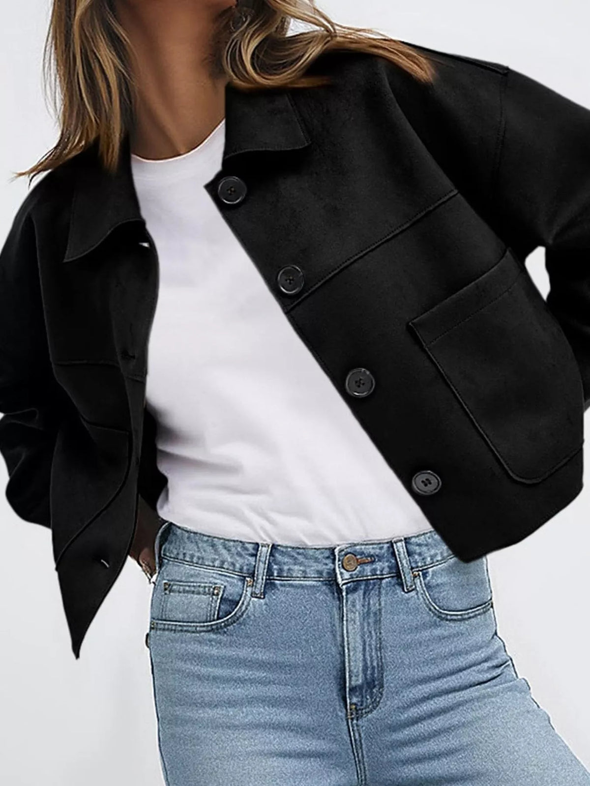 The Sutton Cropped Jacket | STAHlin RADIANCE