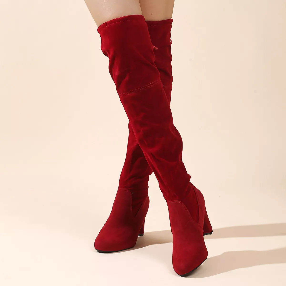 Over-the-Knee High Heel Boots | STAHlin RADIANCE