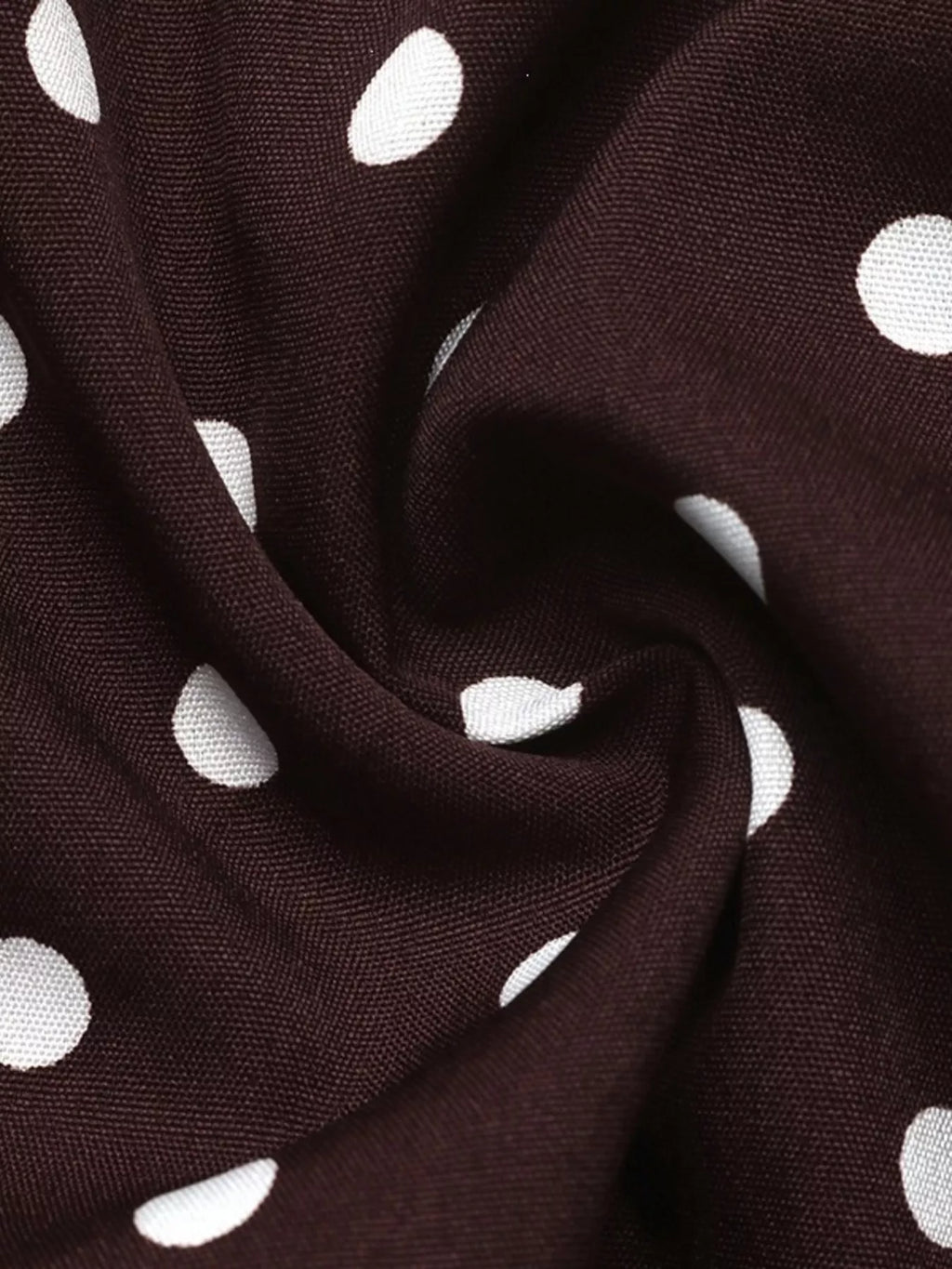 Polka Dot Ruffled V-Neck Bodysuit | STAHlin RADIANCE