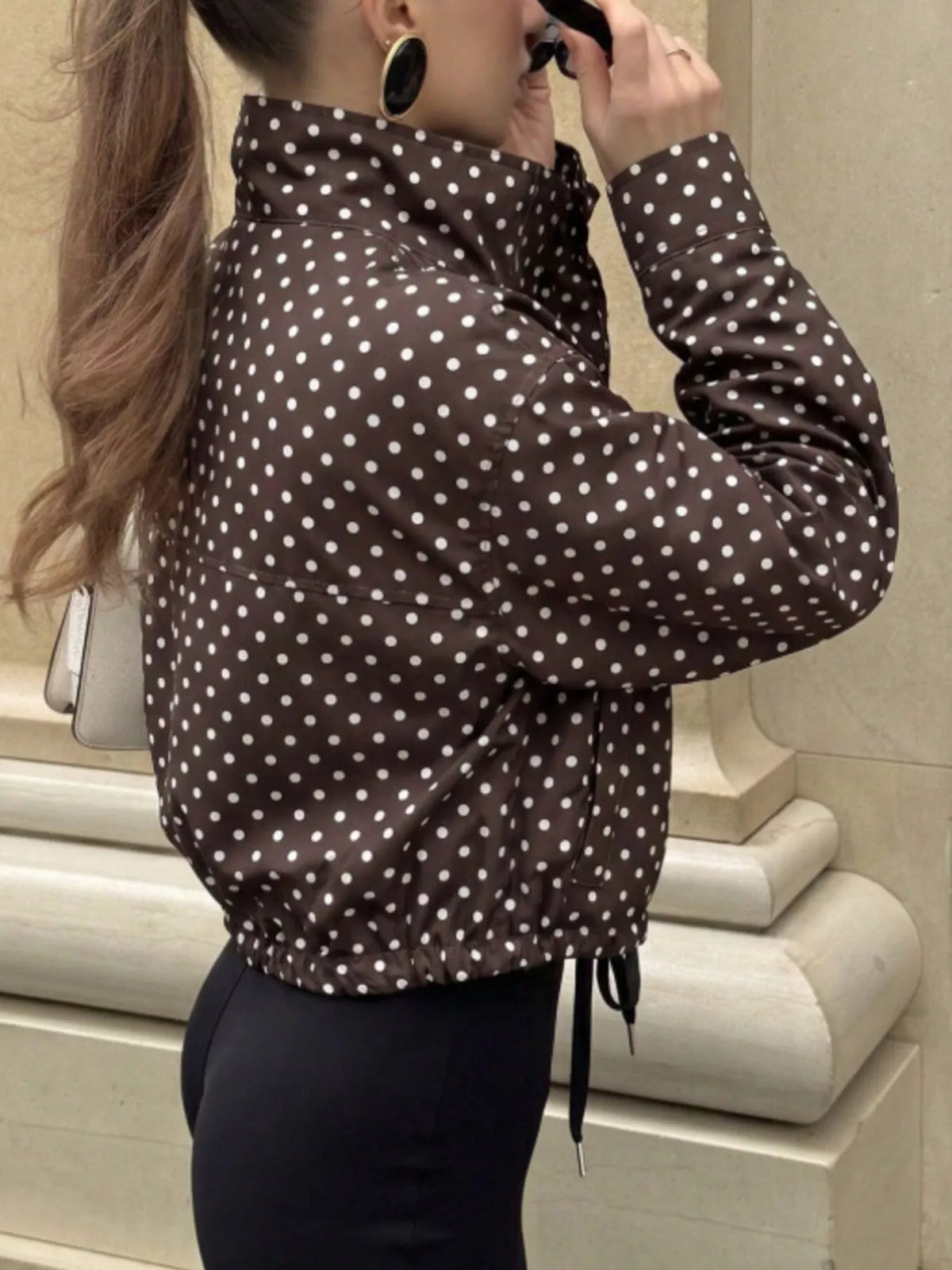 The Dotted Zip Jacket | STAHlin RADIANCE