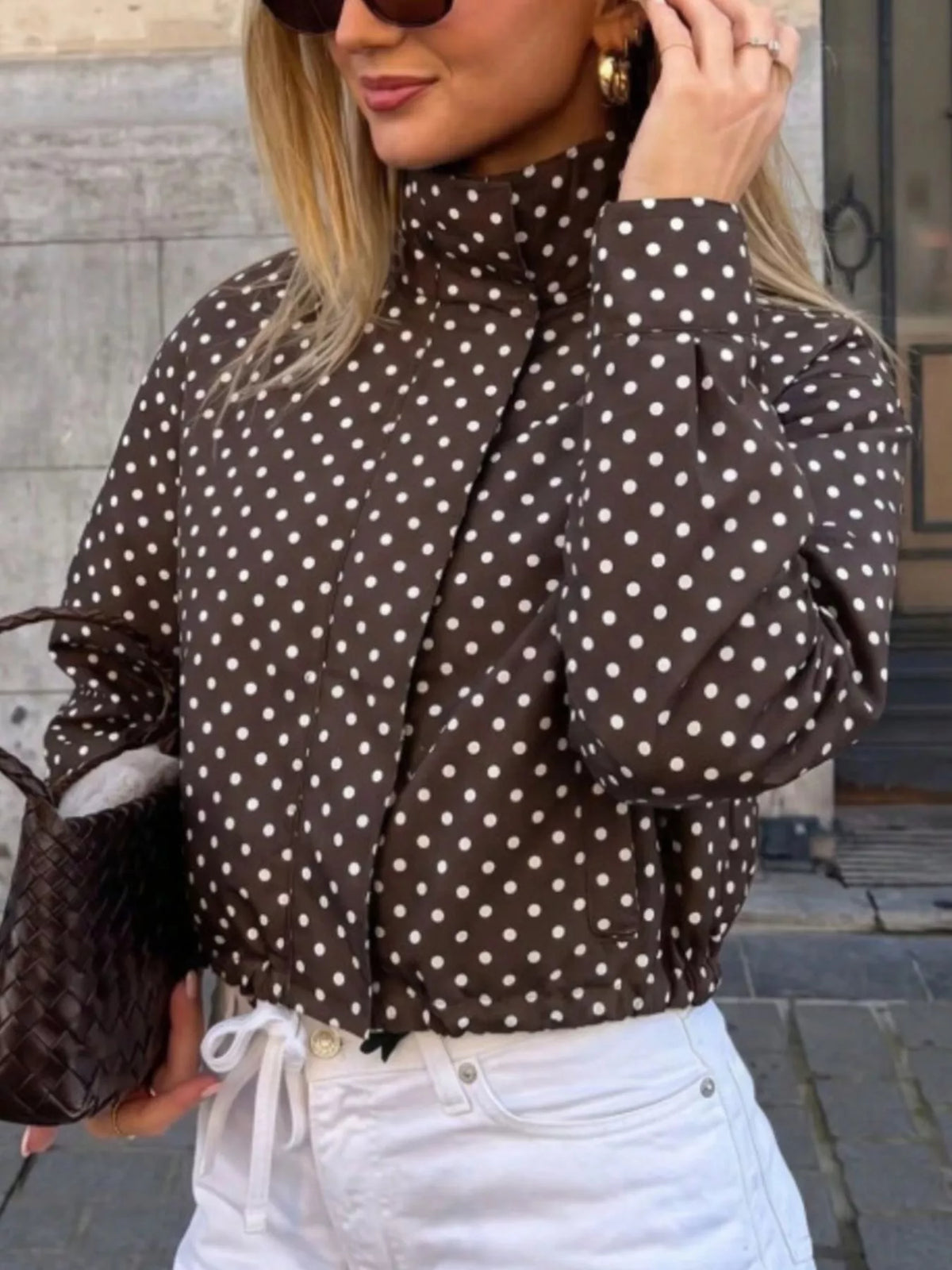 The Dotted Zip Jacket | STAHlin RADIANCE