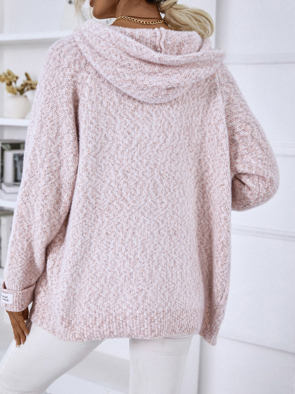 Zip-Up Hooded Sweater | STAHlin RADIANCE