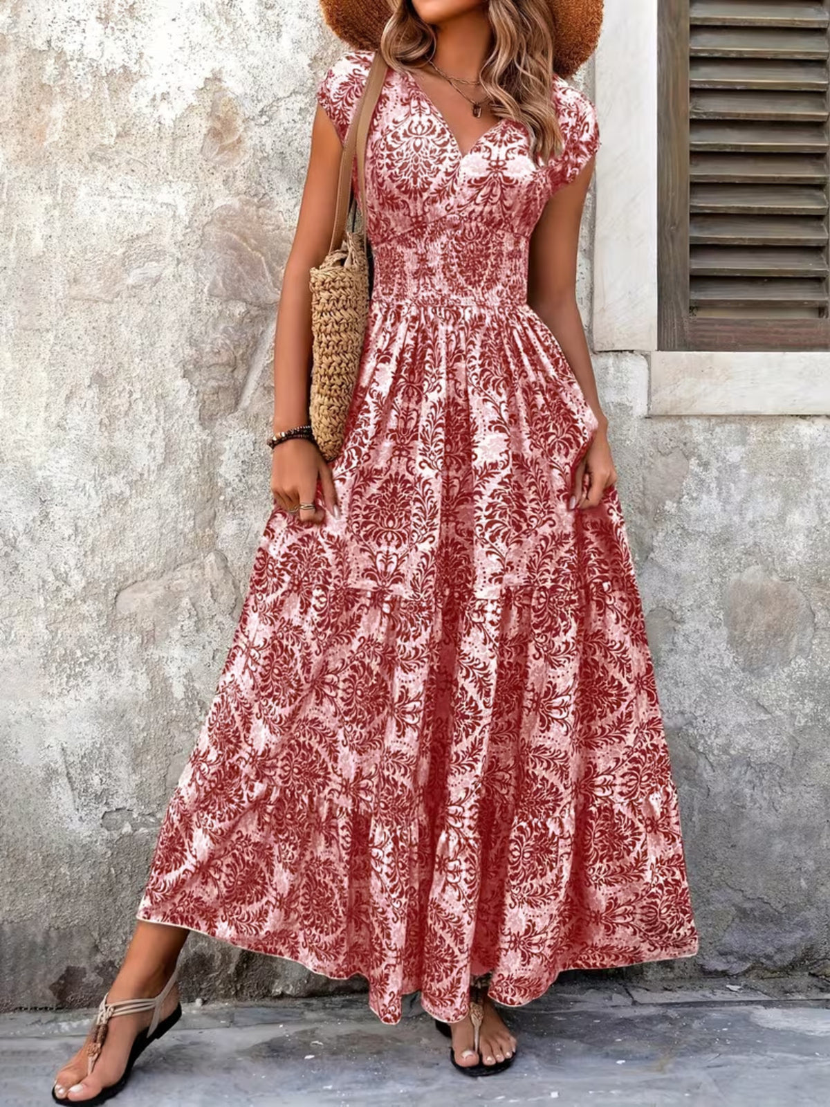 The Flora Cap Sleeve Maxi | STAHlin RADIANCE