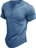 Men's Button Detail Short Sleeve Polo | STAHlin RADIANCE
