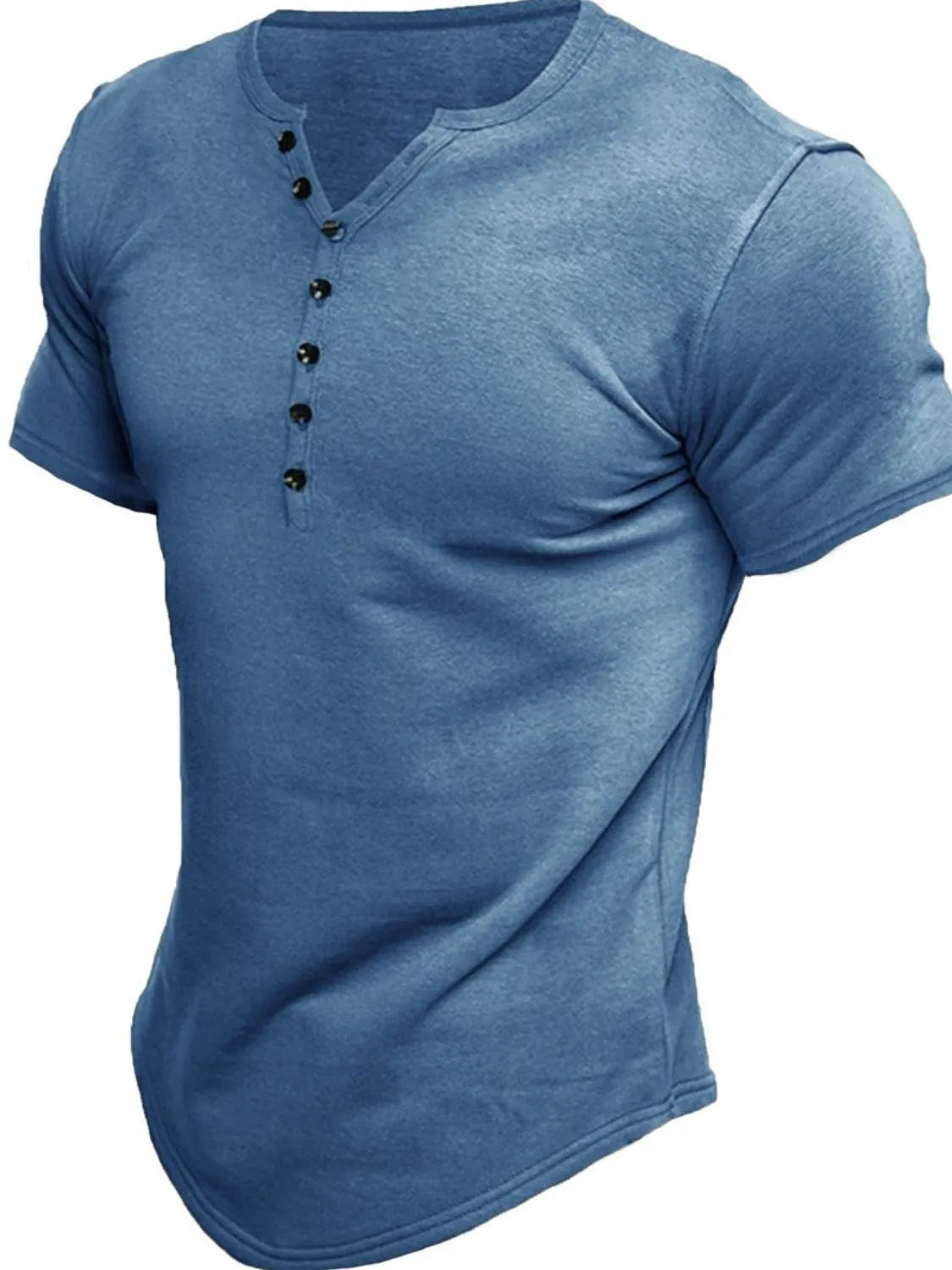 Men's Button Detail Short Sleeve Polo | STAHlin RADIANCE