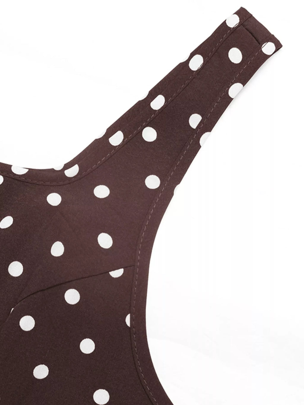 Polka Dot Sleeveless Maxi Dress | STAHlin RADIANCE
