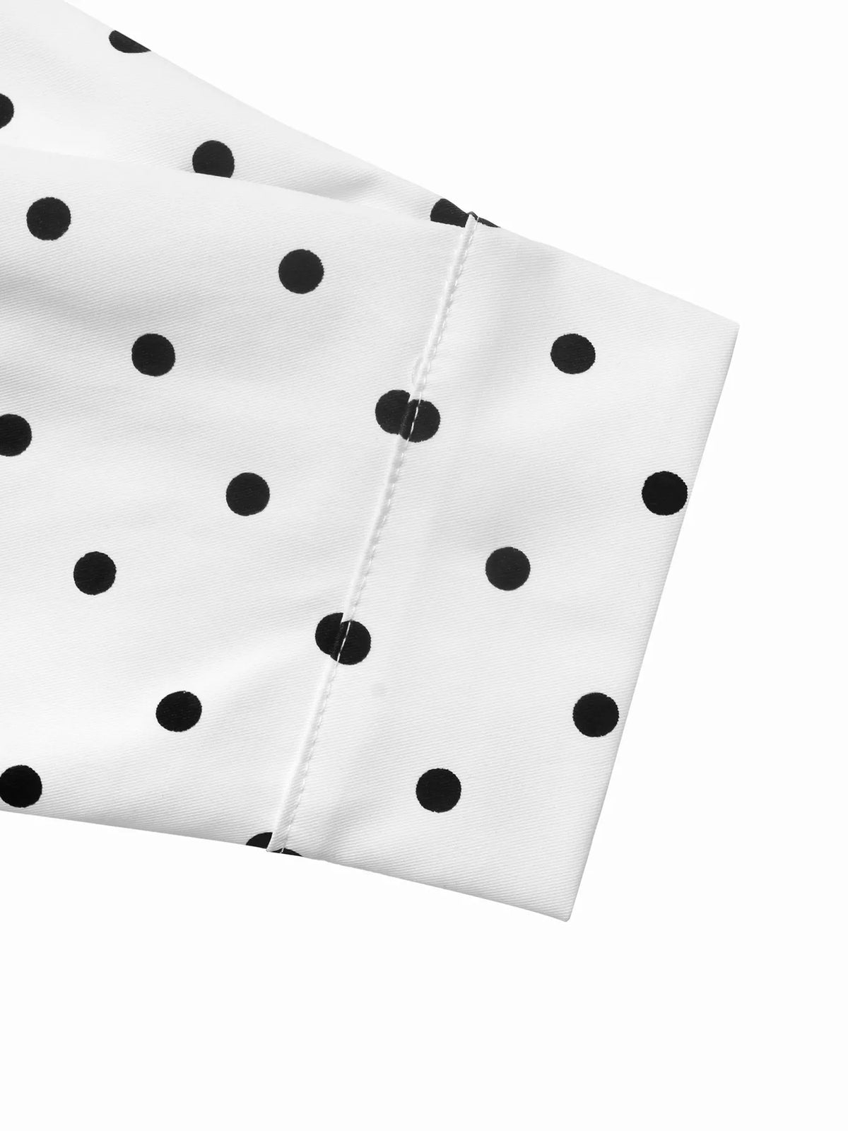 Polka Dot Zip Up Cropped Jacket | STAHlin RADIANCE
