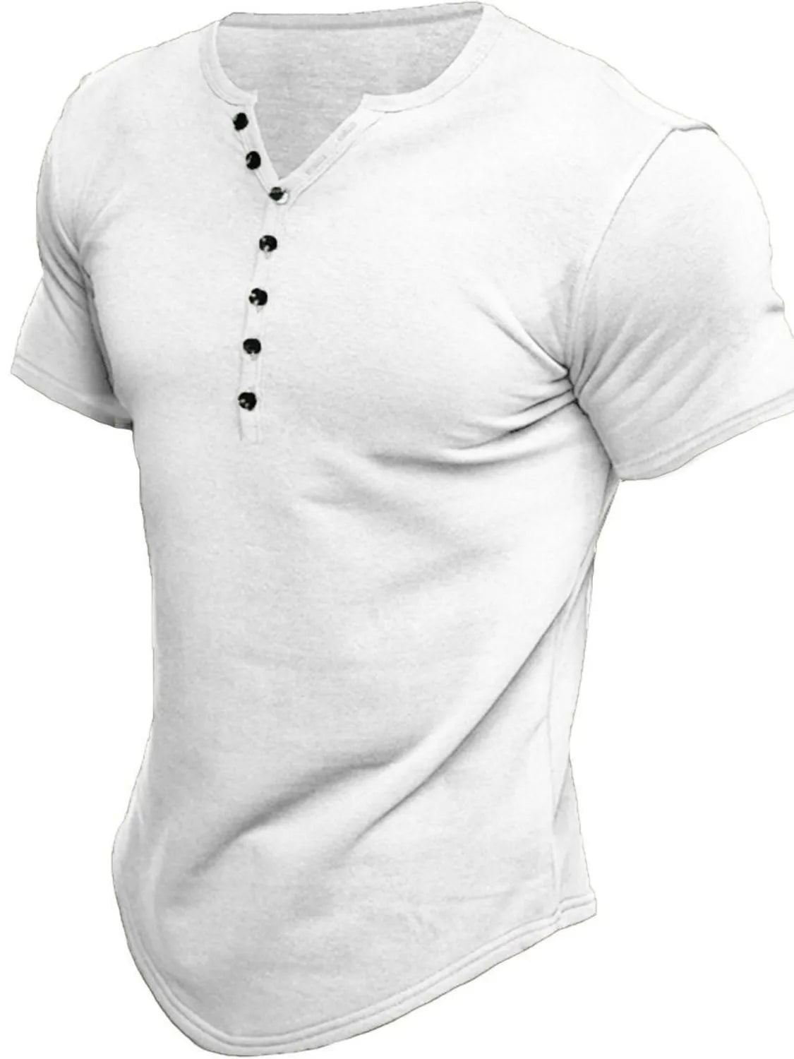 Men's Button Detail Short Sleeve Polo | STAHlin RADIANCE