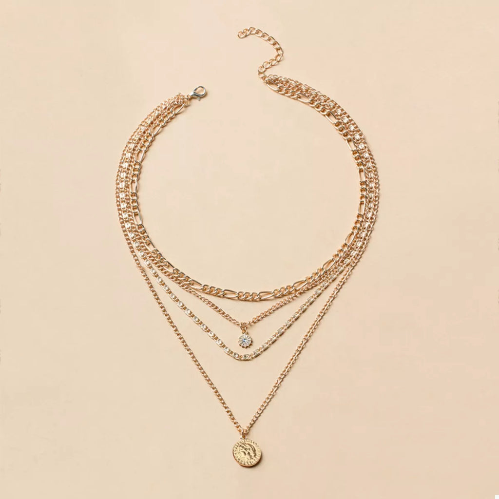 Four Layered Pendant Necklace | STAHlin RADIANCE