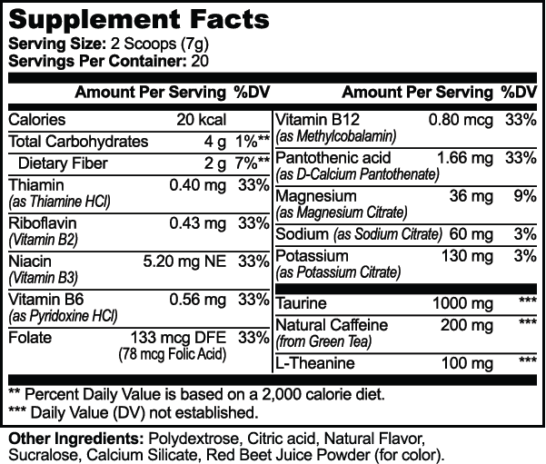 STAHlin Wellness Energy Powder (Strawberry Shortcake) | STAHlin RADIANCE