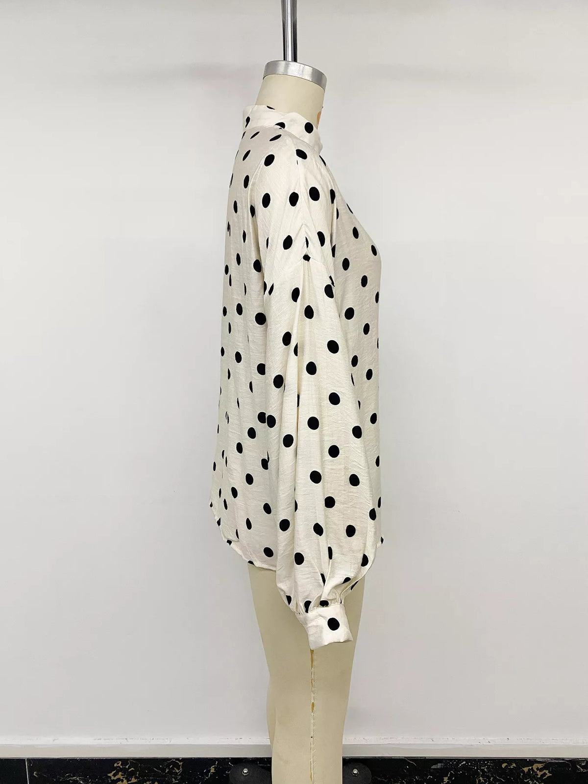 Polka Dot Button-Up Shirt | STAHlin RADIANCE