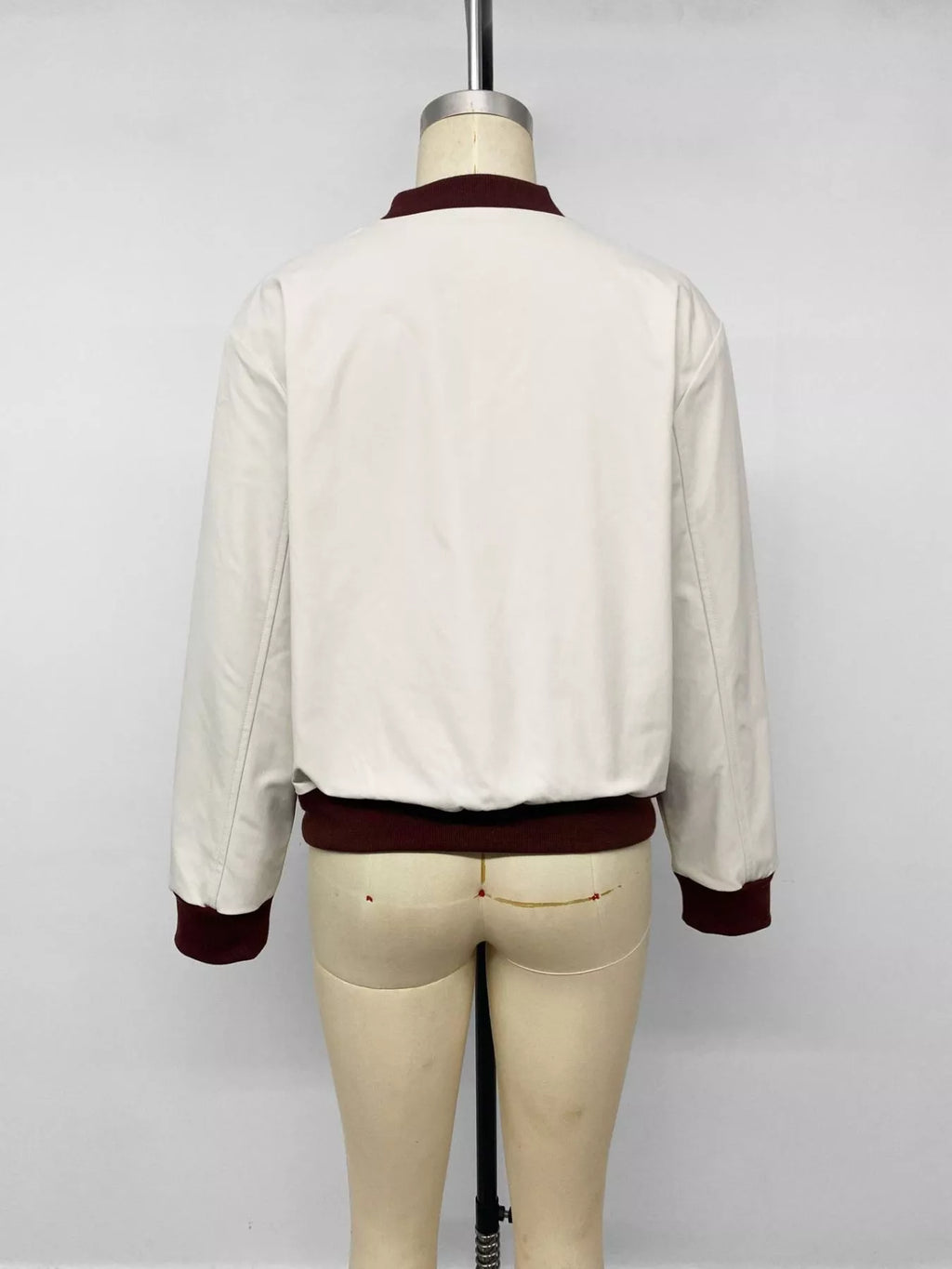 Contrast Trim Zip Up Jacket | STAHlin RADIANCE