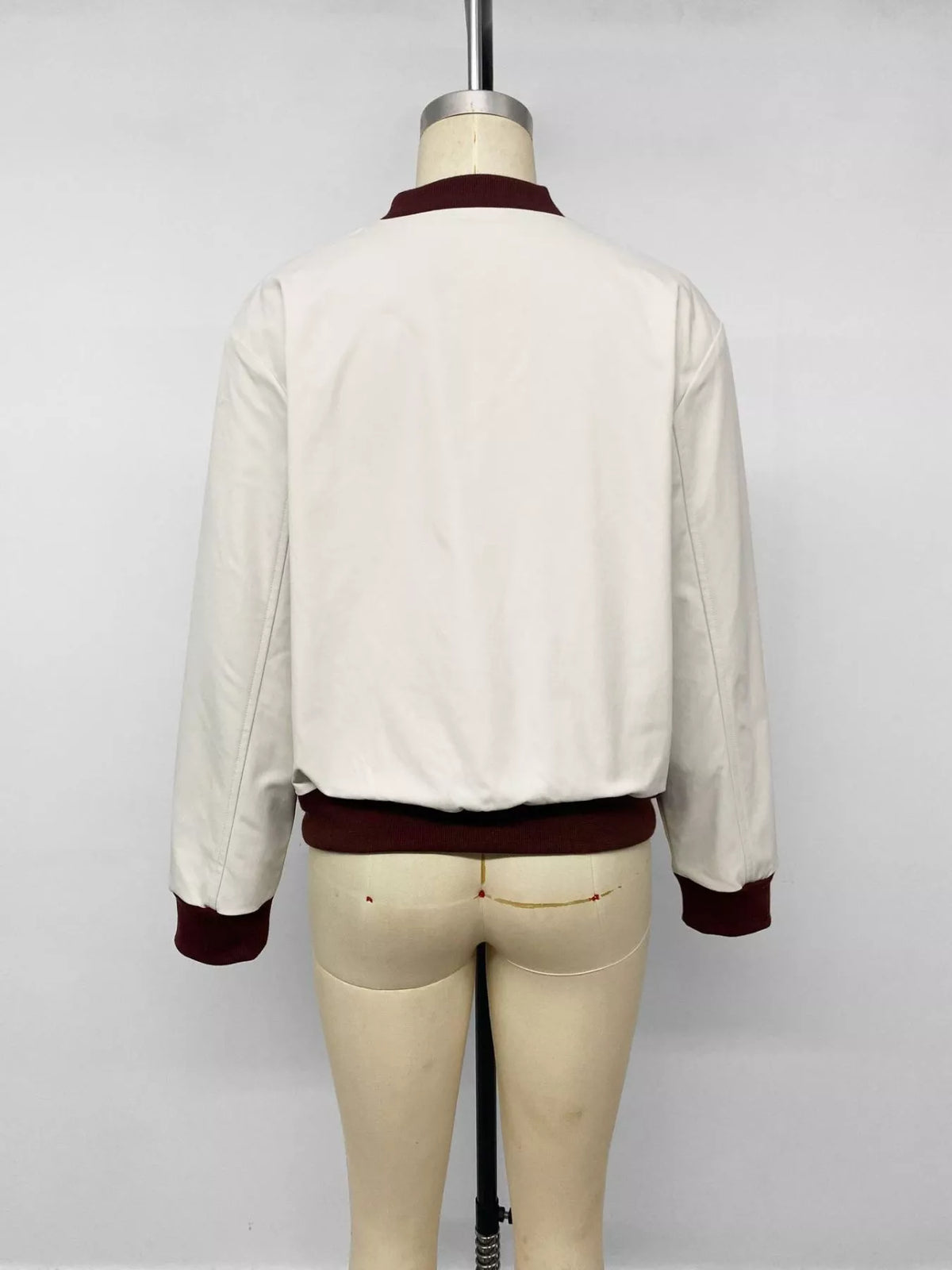 Contrast Trim Zip Up Jacket | STAHlin RADIANCE