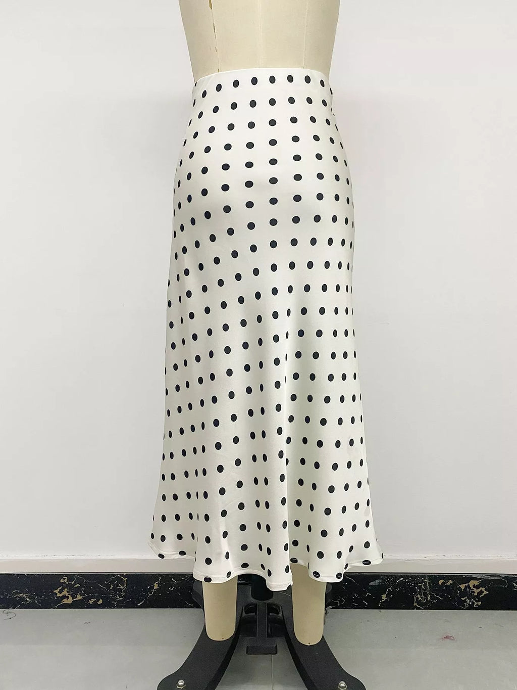 Polka Dot Midi Skirt | STAHlin RADIANCE