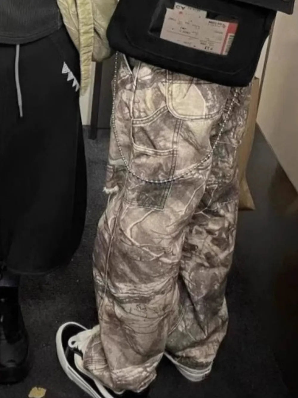 Men's Twig Camouflage Distressed Jeans | STAHlin RADIANCE
