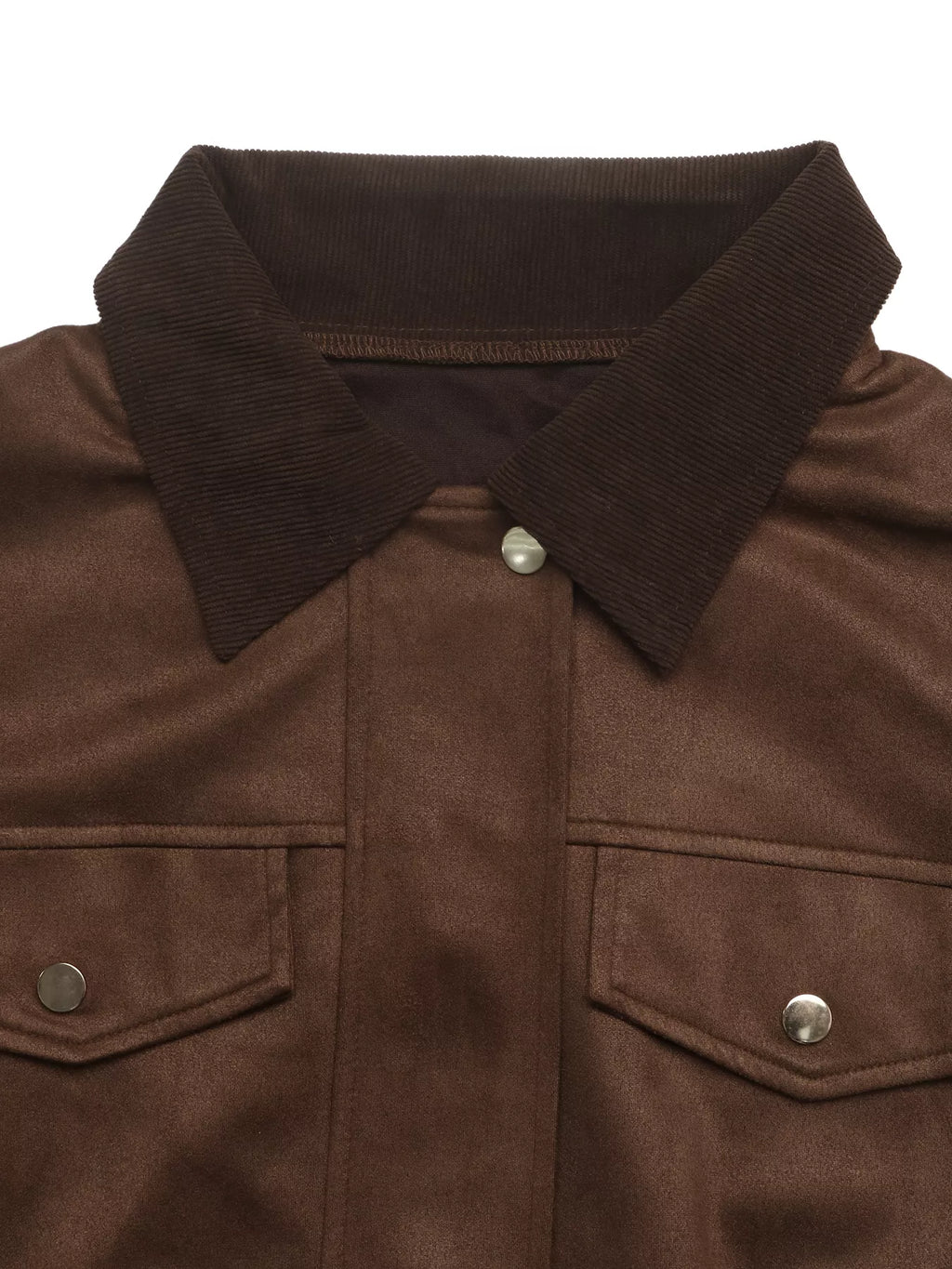 Corduroy Collar Zip-Up Jacket | STAHlin RADIANCE